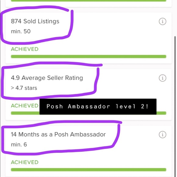 ๐ Meet your Posher! My STATS, ratings, love notes and more! Sales, reviews, etc - Picture 7 of 16